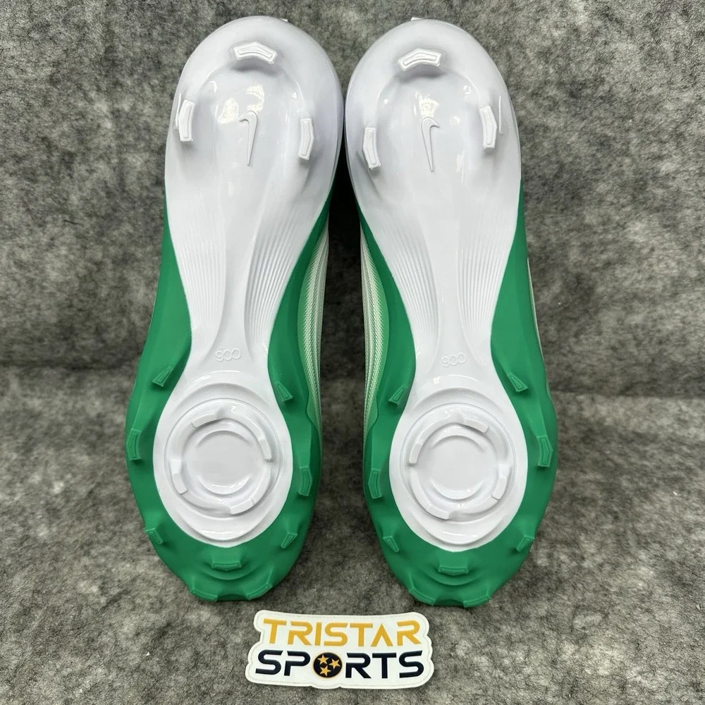 Nike Vapor Speed 3 Football Cleats Mens Size 10 White Stadium Green HM8849-100